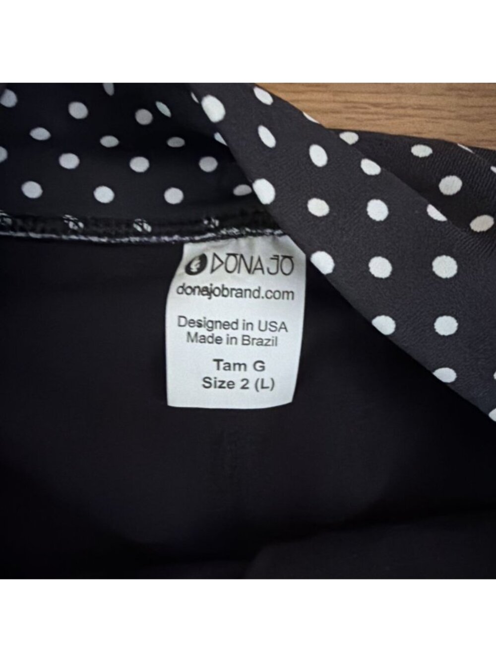 Dona Jo Women's Skort Pleated Polka Dot Tennis Pickleball Size 2 (P9) - Picture 4 of 7